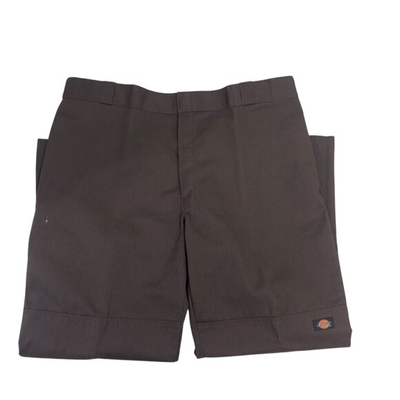 Dickies Mens Brown Loose Fit Flat Front Work Pant SZ 42X30  Industrial Wear - Picture 13 of 14